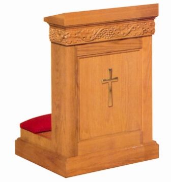 Prayer Desk 1411 Prie Dieu Shelf 36 W